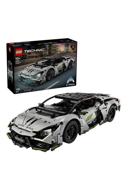LEGO Technic 42214 Lamborghini Revuelto Super Remote Control Sports Car Toy, Multi