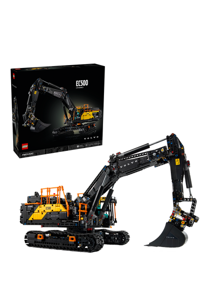 LEGO Technic 42215 Volvo EC500 Hybrid Excavator Set, Multi