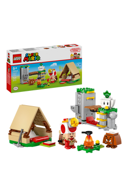 LEGO Super Mario 72040 Captain Toad's Camp Toy Playset, Multi