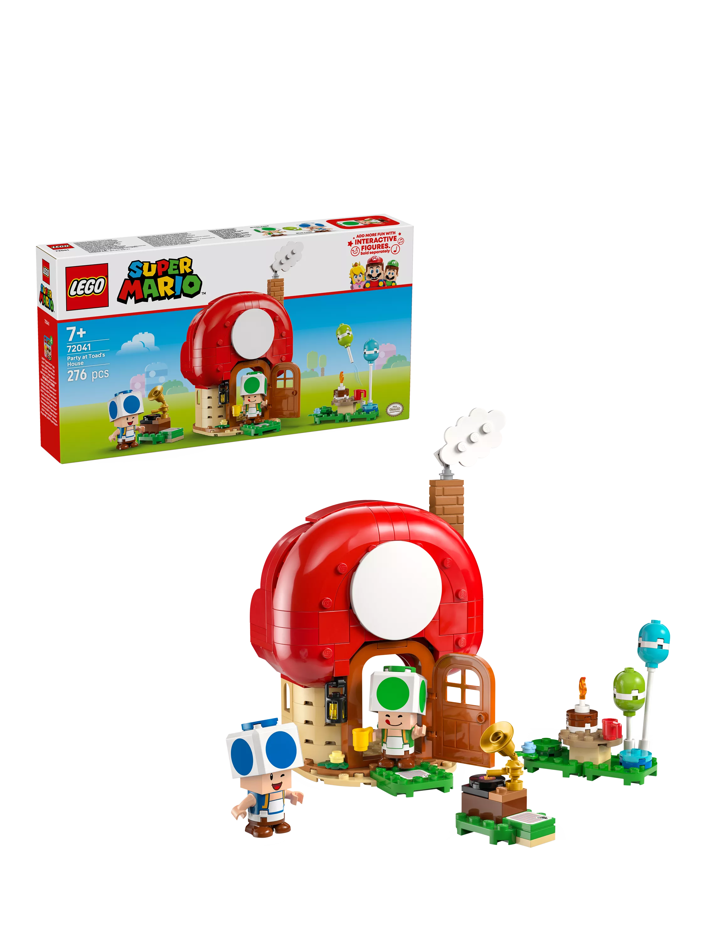 LEGO Super Mario 72041 Party at Toad's House Toy Playset