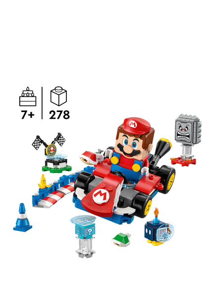 LEGO Super Mario 72043 Interactive Mario & Standard Kart - view 2, Multi