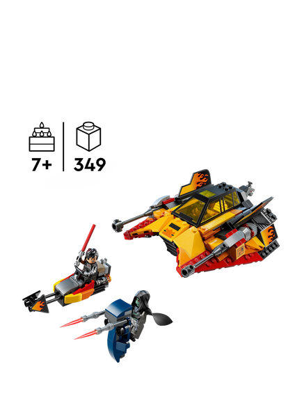 LEGO Star Wars 75414 The Force Burner Snowspeeder - view 2, Multi
