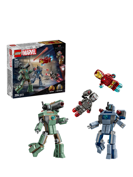 LEGO Marvel Super Heroes 76320 Iron Man & War Machine vs. Hammer Drones, Multi