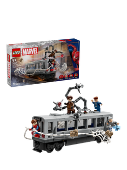 LEGO Marvel Super Heroes 76321 Spider-Man vs. Doc Ock Subway Train Scene, Multi