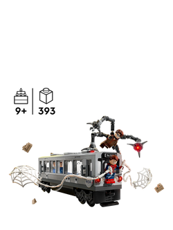 LEGO Marvel Super Heroes 76321 Spider-Man vs. Doc Ock Subway Train Scene - view 2, Multi