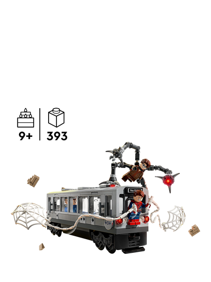 LEGO Marvel Super Heroes 76321 Spider-Man vs. Doc Ock Subway Train Scene - view 2, Multi