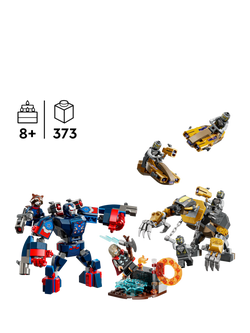 LEGO Marvel Super Heroes 76322 Avengers: Endgame Thor vs. Chitauri - view 2, Multi