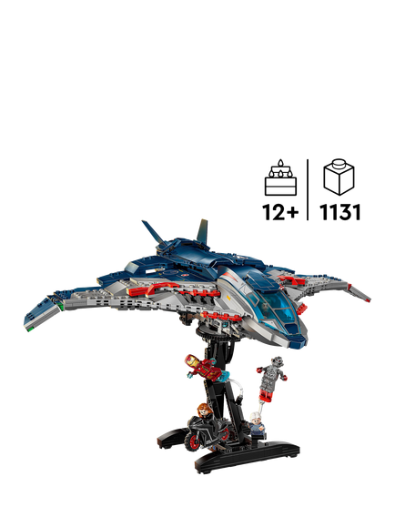 LEGO Marvel Super Heroes 76325 Avengers: Age of Ultron Quinjet - view 2, Multi