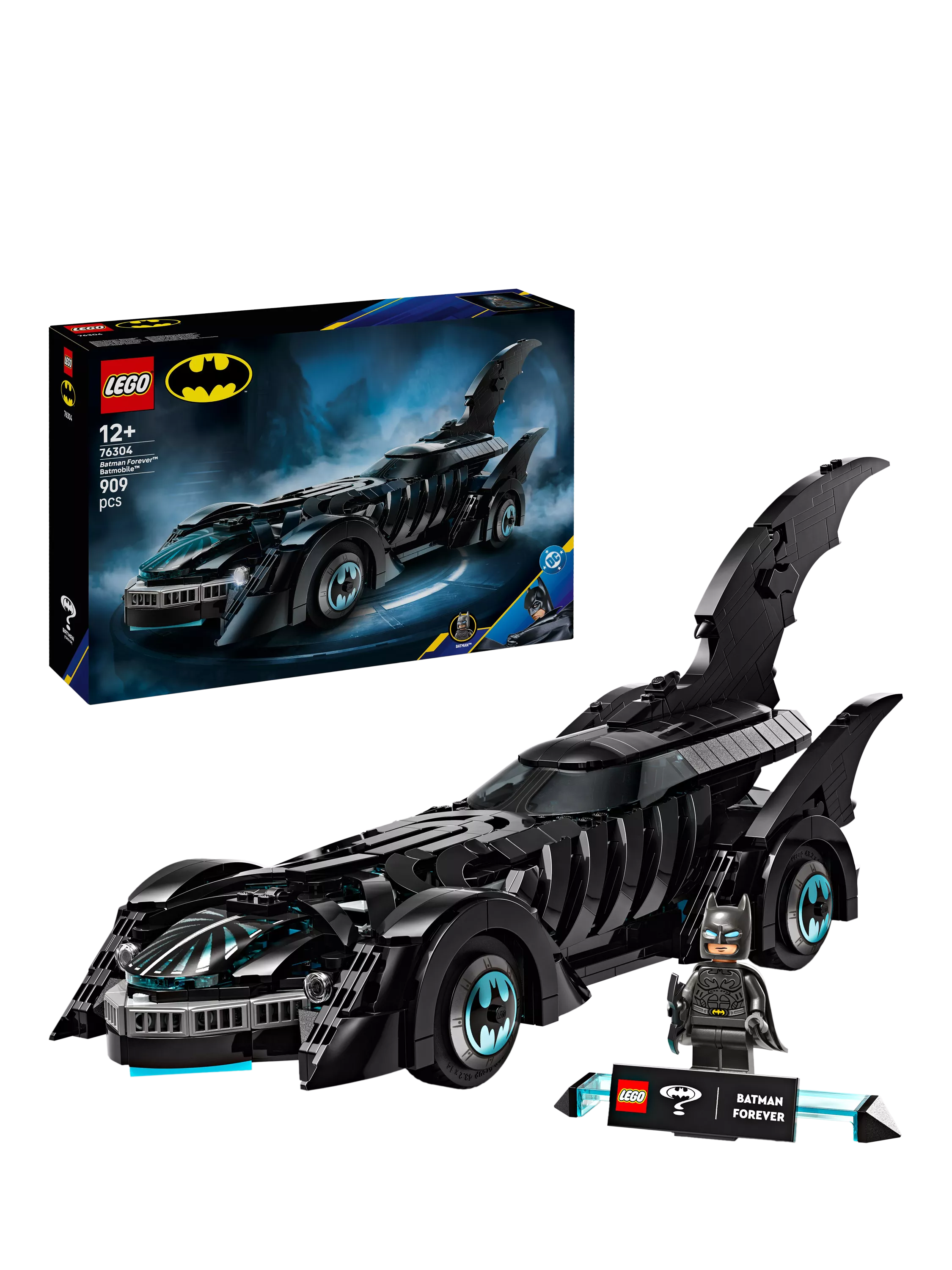 LEGO Super Heroes 76304 DC Batman Forever Batmobile Toy Car