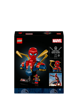 LEGO Marvel 76326 Iron Spider-Man Bust Avengers Building Set 76326 - view 2, Multi