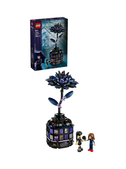 LEGO Wednesday 76784 Black Dahlia Flower Building Toy, Multi