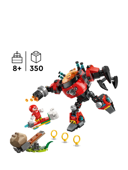 LEGO Sonic the Hedgehog 77005 Knuckles vs. Dr. Eggman Egg Crusher Mech - view 2, Multi