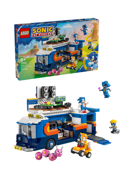 LEGO Sonic the Hedgehog 77006 Team Sonic Command Truck, Multi