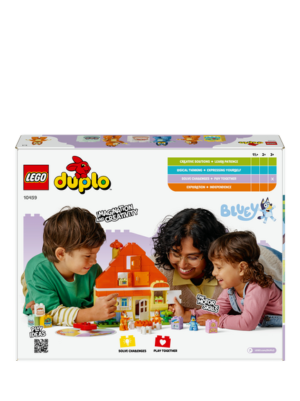 LEGO DUPLO Bluey's Family House with Memory Game 10459 - view 2, Multi