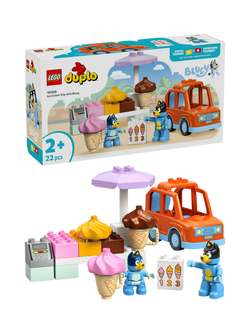 LEGO DUPLO Ice Cream Trip with Bluey 10458, Multi