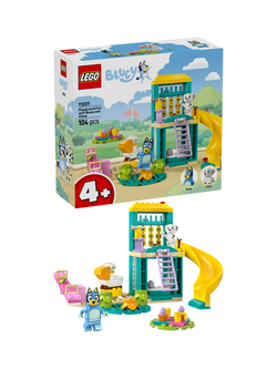 LEGO Bluey Playground Fun with Bluey and Chloe 11201, Multi
