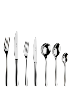 Arthur Price Warwick Stainless Steel Cutlery Set, 42 Piece/6 Place Settings