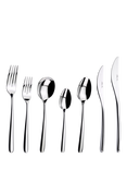 Arthur Price Echo Stainless Steel Cutlery Set, 42 Piece/6 Place Settings
