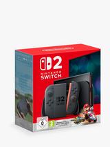 Nintendo Switch 2 256GB Console with Joy-Con 2 & Mario Kart World, Black