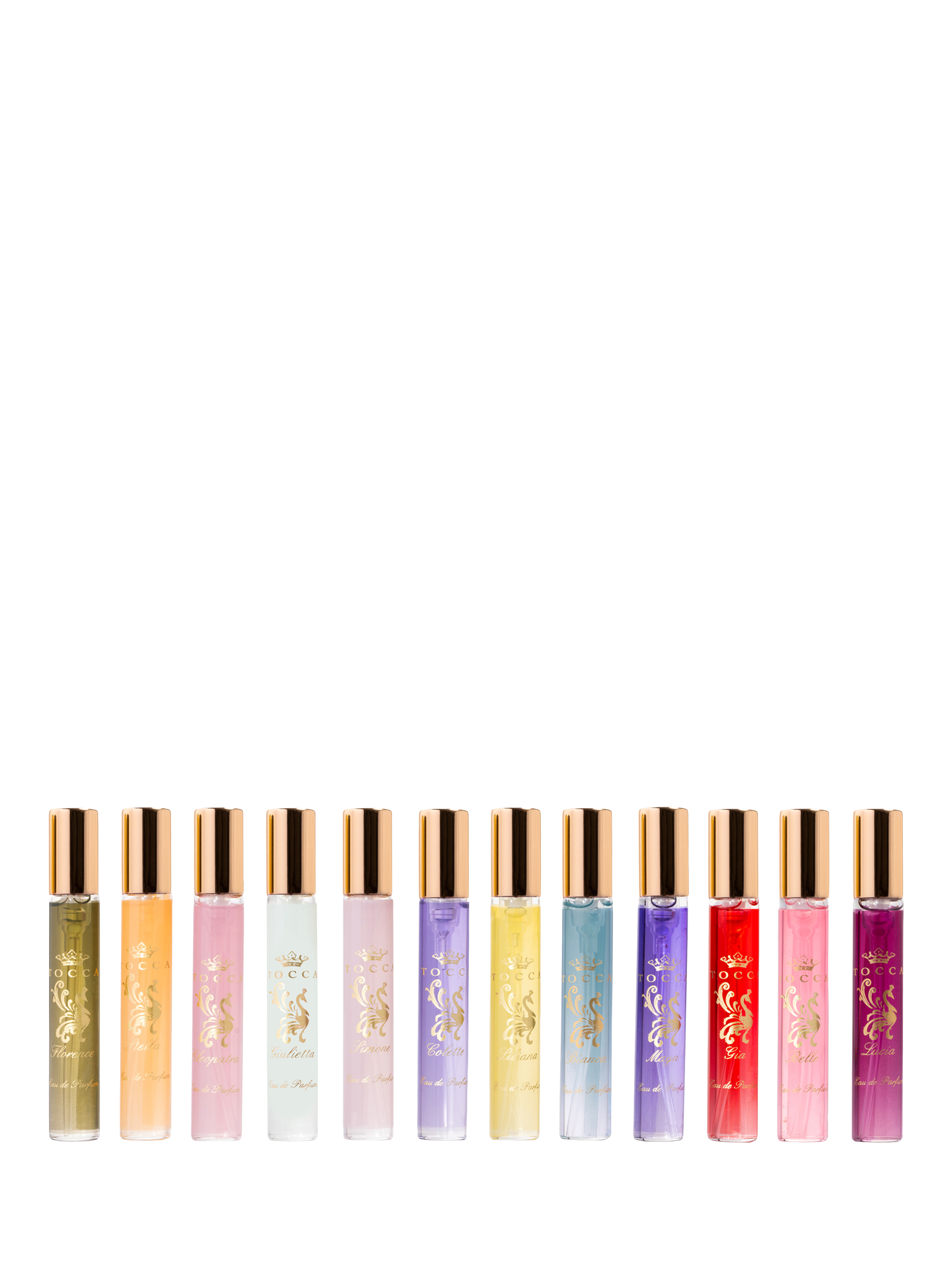Product image 1 of 3, which shows TOCCA Collectors Tin Fragrance Gift Set, 12 x 4.5ml