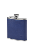 Aspinal of London Classic Saffiano Leather Stainless Steel Hip Flask