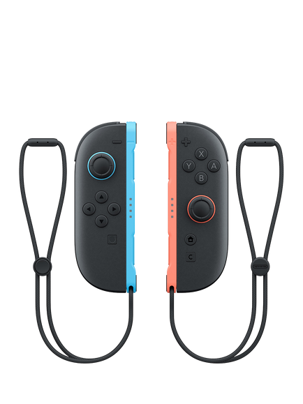 Nintendo Joy-Con 2 Strap, Pack of 2, Light Blue/Light Red, Light Blue/Light Red