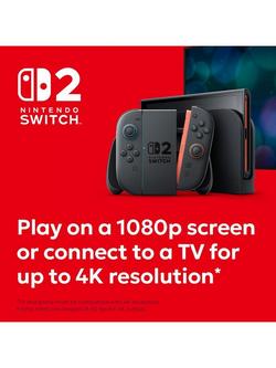 Nintendo Switch 2 256GB Console with Joy-Con 2, Black - view 2, Black
