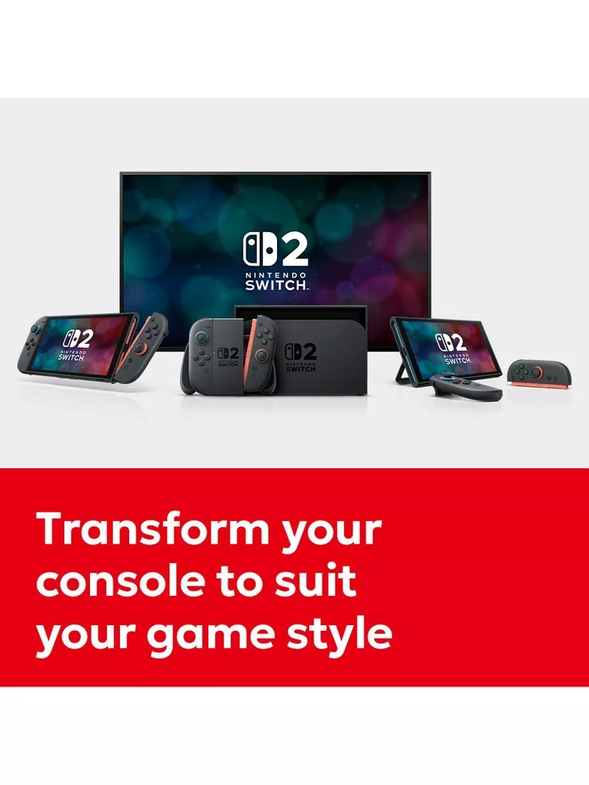 Nintendo Switch 256GB Console with Joy-Con 2, Black