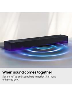 Samsung HW-B400F Bluetooth NFC All-in-One Soundbar, Black - view 2, Black
