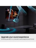 Samsung HW-Q600F Bluetooth Soundbar with Dolby Atmos & Wireless Subwoofer, Black