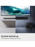 Samsung HW-QS700F Bluetooth Wi-Fi Soundbar with Dolby Atmos, DTS:X & Wireless Subwoofer, Black