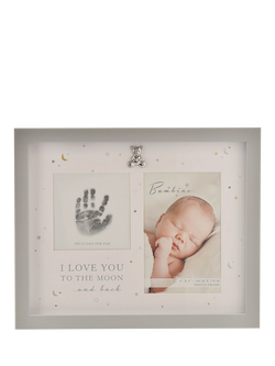 Bambino Hand Print Frame and Ink Pad, Multi