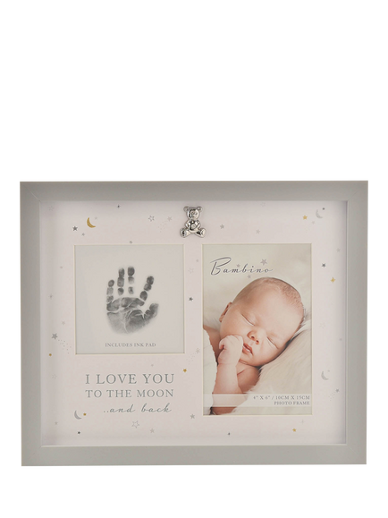 Bambino Hand Print Frame and Ink Pad, Multi