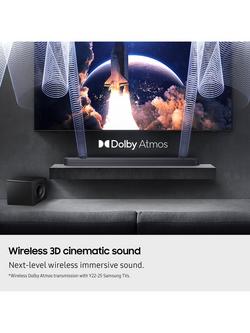 Samsung HW-Q930F Bluetooth Wi-Fi Cinematic Soundbar with Dolby Atmos, DTS:X, Wireless Subwoofer & Rear Speakers, Black - view 2, Black