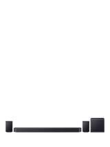 Samsung HW-Q990F Bluetooth Wi-Fi Cinematic Soundbar with Dolby Atmos, DTS:X, Wireless Subwoofer & Rear Speakers, Black