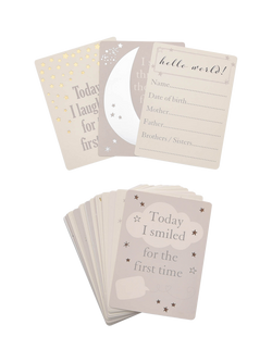 Bambino Baby's Firsts Milestone Cards - view 2, Multi