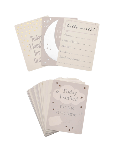 Bambino Baby's Firsts Milestone Cards - view 2, Multi