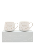 Bambino Mummy and Daddy Mugs Gift Set