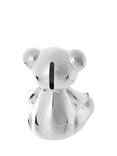 Bambino Silver-Plated Teddy Bear Money Box