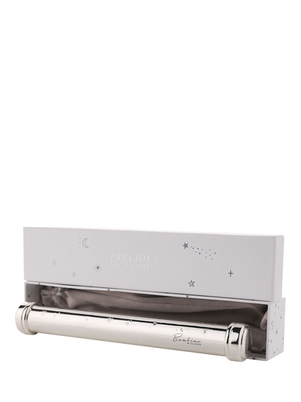 Bambino Silver-Plated Celestial Certificate Holder, Silver