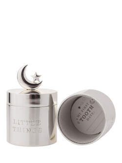 Bambino Silver-Plated Stacking Keepsake Box - view 2, Silver