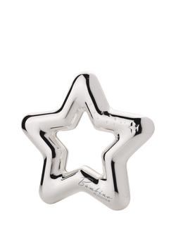 Bambino Silver-Plated Star Rattle, Silver