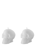 Hootyballoo Mini Skull Candles, Pack of 2
