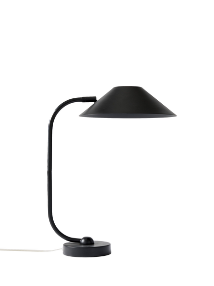 West Elm Shiloh Cone Table Lamp, Black - view 2, Metallic Bronze