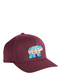 Pendleton Embroidered Bear Baseball Cap, Maroon, Maroon