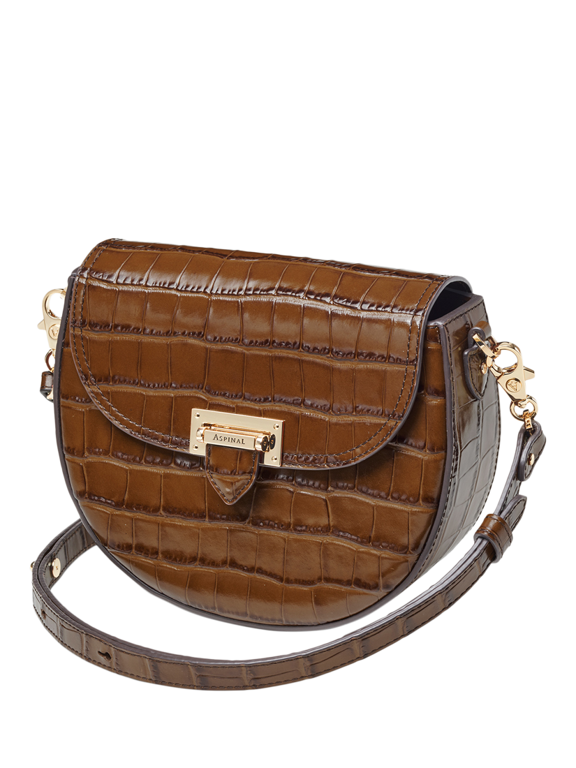Product image 2 of 4, which shows Aspinal of London Portobello Leather Bag, Chestnut