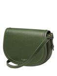 Aspinal of London Stella Leather Satchel Bag, Racing Green