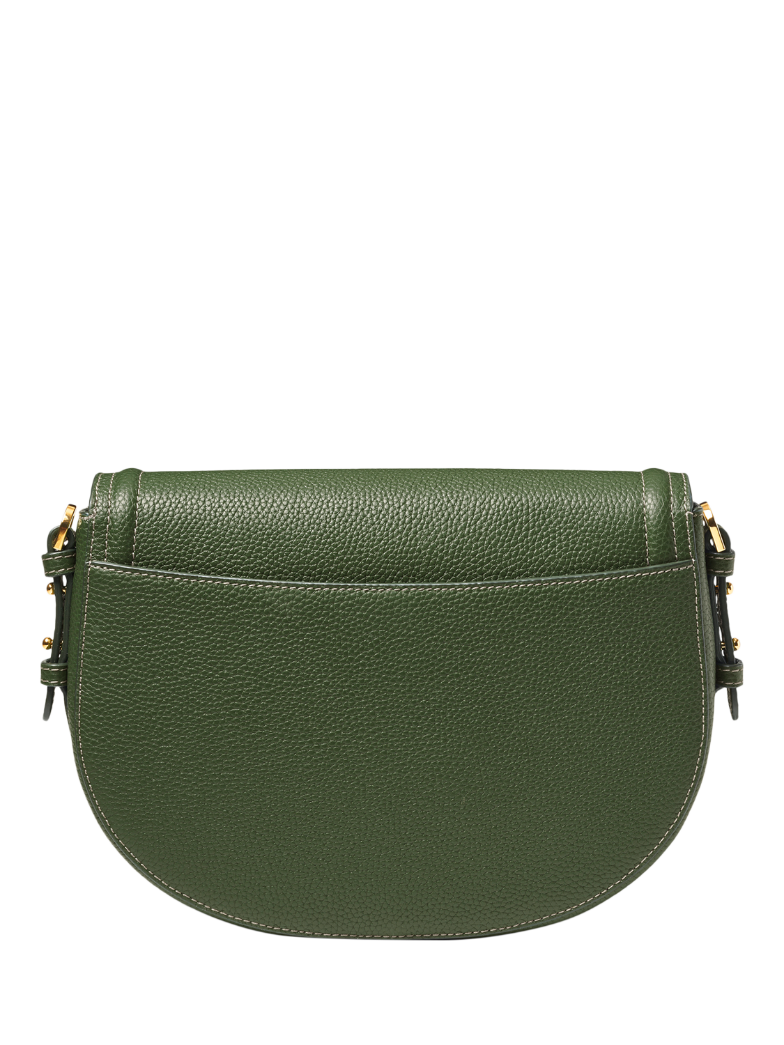 Product image 3 of 6, which shows Aspinal of London Stella Leather Satchel Bag, Racing Green