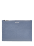 Aspinal of London Large Essential Flat Leather Pouch