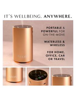 NEOM Wellbeing London Pod Mini+ - view 2, Rose Gold